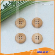 Botones de madera naturales para la prenda BN8008